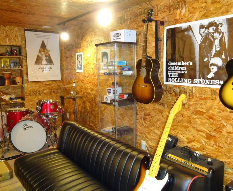 地下室スタジオ